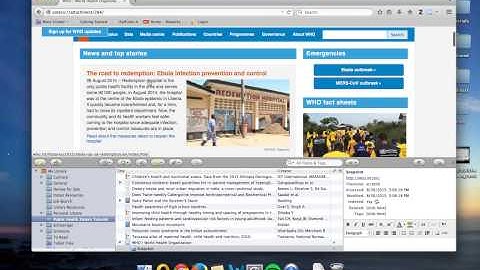 SPH Library Orientation: Zotero for Macs