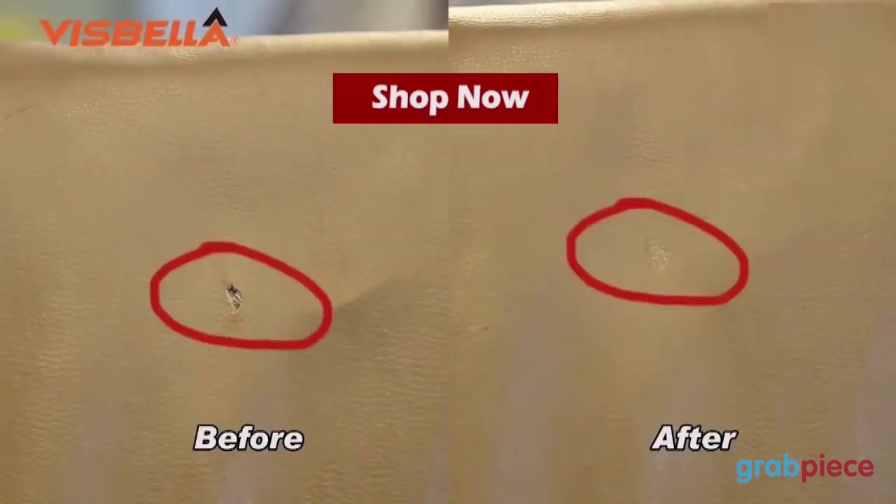 Fixing Small Tears and Cracks With VISBELLA Leather Repair Kits