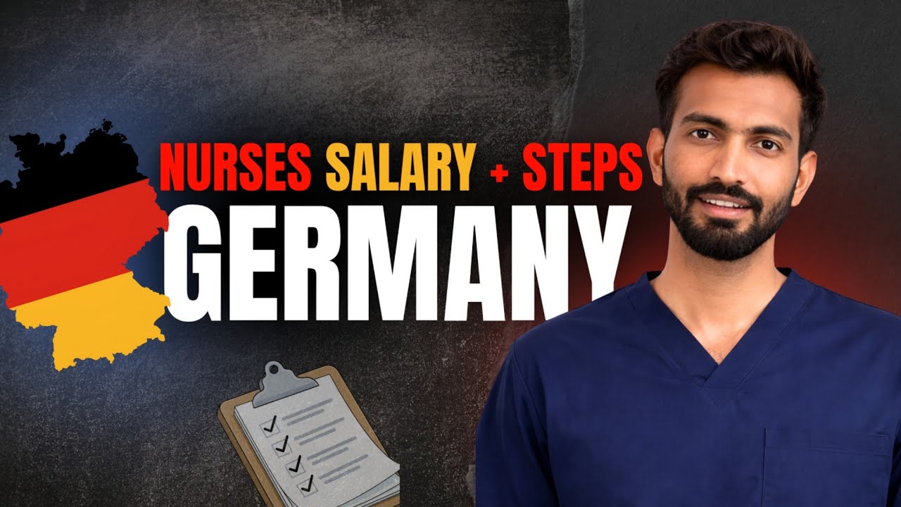 Nurse Salary in Germany 🇩🇪 | Net Pay, Tax & Step-by-Step Process for Indian Nurses | Part 2