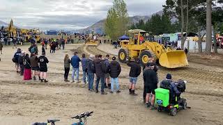 242 Caterpillar machines in parade at Wheels @ Wanaka 2025