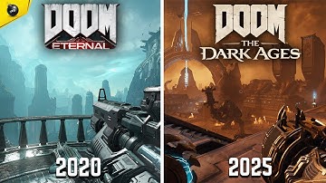 DOOM: The Dark Ages vs DOOM Eternal - Side By Side Comparison