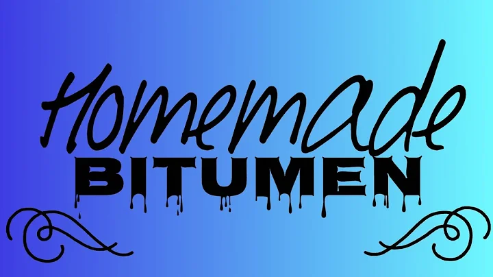 Homemade Bitumen / Eduardo Acua