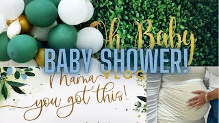 BABY SHOWER VLOG! | GENDER NEUTRAL BABY SHOWER! | 2021