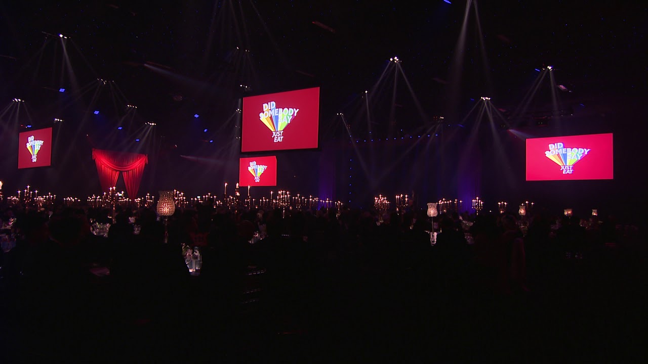 JUST EAT ADVERT BROADCAST AT CURRY OSCARS  2019