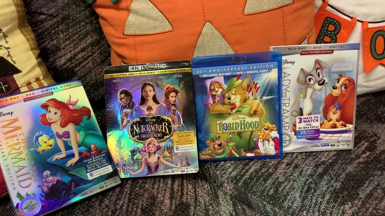 Sean’s DVD & BluRay Collection Show Ep29 Disney Movie Club Haul