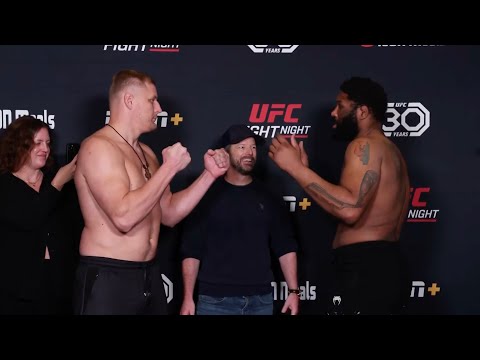 UFC Вегас 71 Битвы взглядов