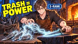They Rejected His E-RANK Class, but He Turns Broken Weapons Into Hidden Power - Manhwa Recap