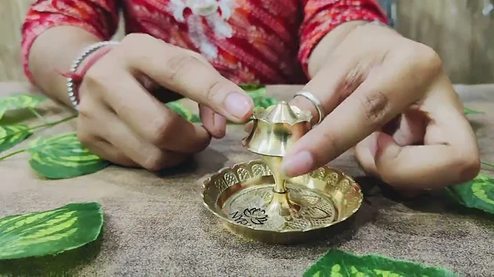 Nyra® Brass Agarbatti Stand Incense, Agarbatti Holder for Pooja Events | Insane Stick Stand Brass