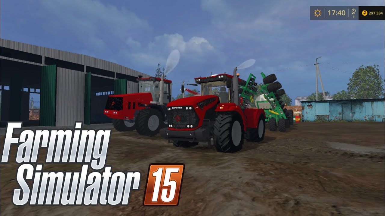 Farming simulator 15-один российский край- посевная