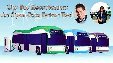 City Bus Electrification: An Open Data-Driven Tool