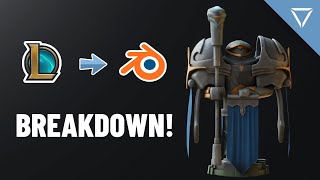 Modeling a League of Legends Turret in Blender!