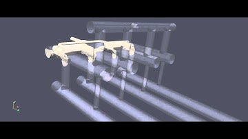 Two phase flow in a finger-type slug catcher