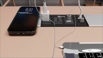 QCURVY Q1323 AND Q1324 SLIDE TO USE POP UP BOX, CABLE CUBBY FOR CONFERENCE TABLE, WORKSTATION