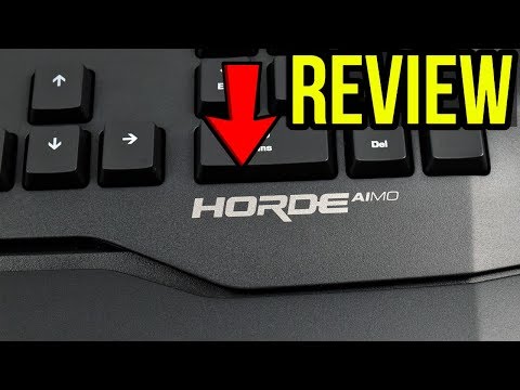 ✅ ROCCAT Horde AIMO Gaming Keyboard Review