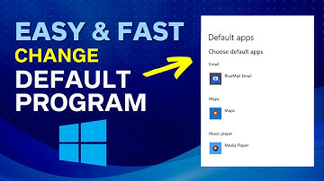 How To Set Default Programs in Windows 10