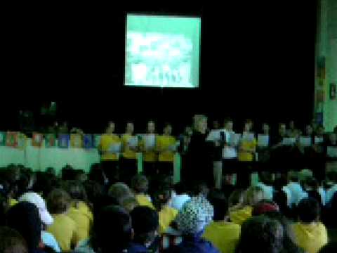 Ms. Ketterer sings "Precious Lord, Take My Hand" a...