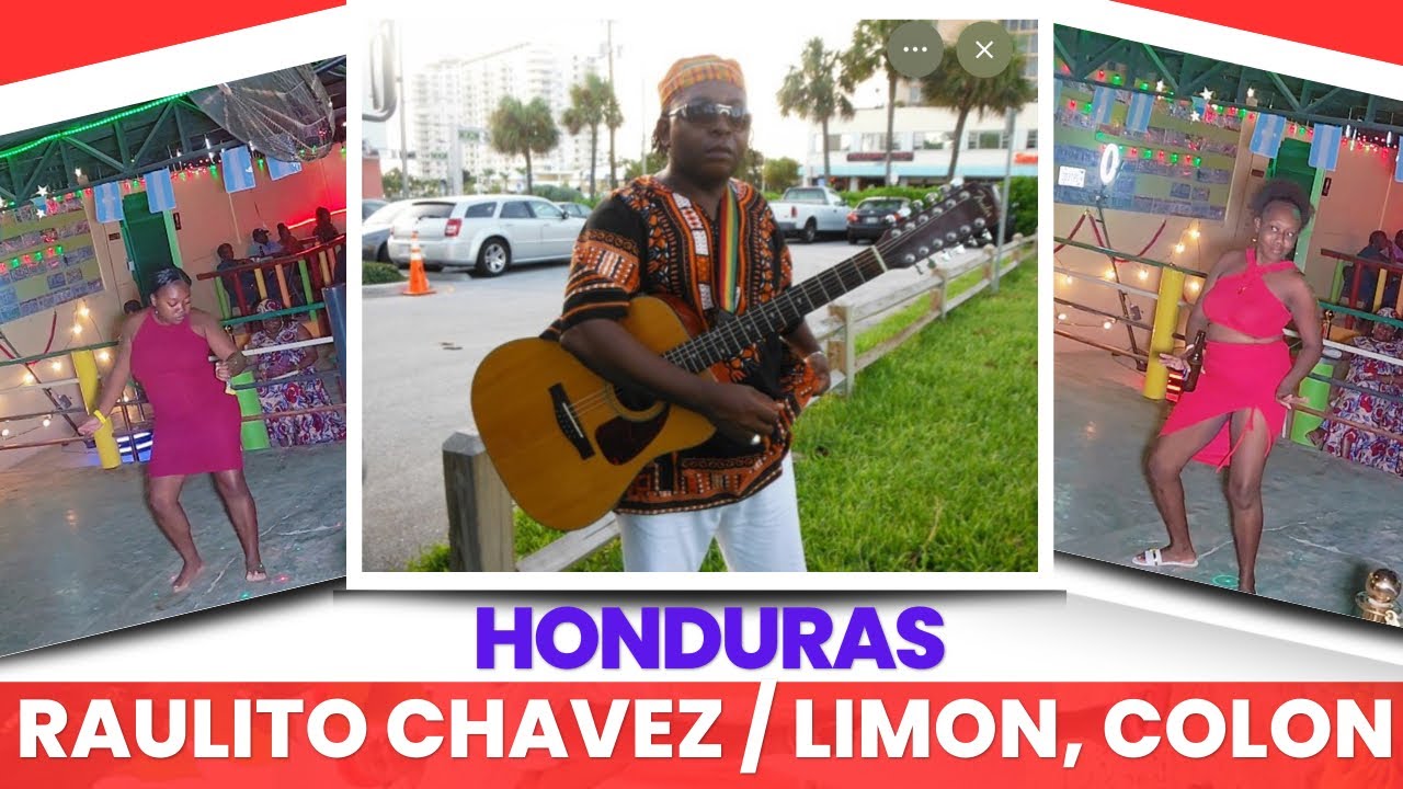Garifuna | Raulito Chavez en Limón, Colón | Honduras 