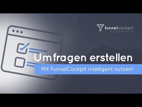 Umfrage erstellen / Survey Tool von FunnelCockpit