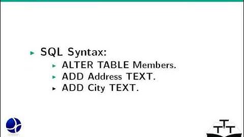 Database Maintenance - Khasi