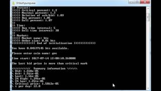 pump bittrex robot english screenshot 3