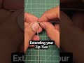 Zip Tie Hack You Should Know! #diy #hack #lifehacks #zipties #homelab