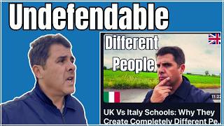 Italians Reacted HARD to This School Comparison Video