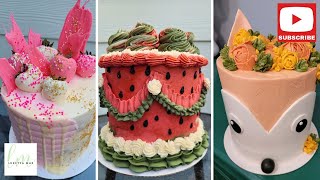 Gorgeous cakes! - Beautiful cake decorating compilation.