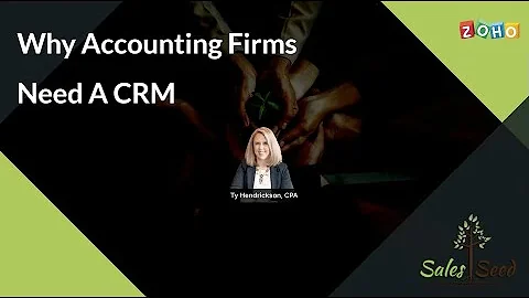 Why do accounting firms need a CRM? by Ty Hendrick...