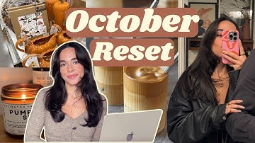 OCTOBER RESET ✨ budgeting, financial goals, monthly reflections, books, favorites, and goals