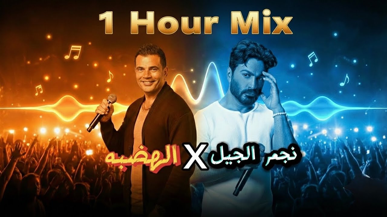 ساعة مكس | أجمل أغاني عمرو دياب وتامر حسني 🎧🔥1Hour Mix | Best Songs of Amr Diab & Tamer Hosny