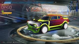 ROCKET LEAGUE ITEM SHOP - Lime Dingo Import Car - 17.10.21