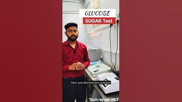 Estimation of blood glucose by semi auto Biochemistry analyzer||Sugar test||#labtechnician #sugar