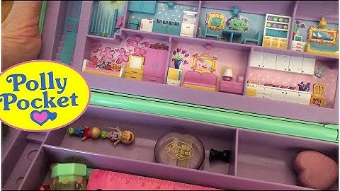 Polly Pocket Asmr Relaxing Soft Spoken Show and Tell Tapping Scratching Vintage Pencilcase
