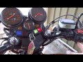 Honda CBX 6 Cylinder Cold start