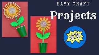Make Easy Craft Projects With Paper Cup| Paper Glass Craft| Paper Cup Reuse| DIY Craft Tutorial #49