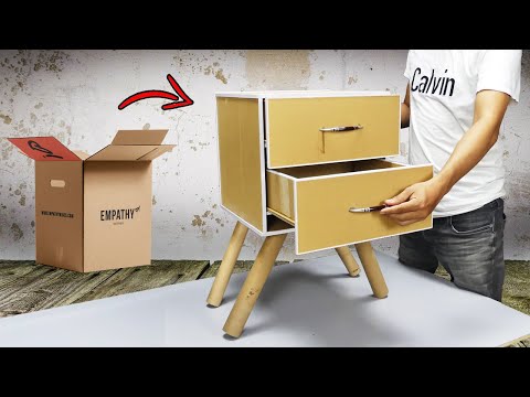 Video: Der Calvin One-Schubladen-Nachttisch