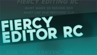 Fiercy's Editor RC (Made By Elmer)