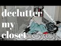 Decluttering my closet || I donated everything || Minimalism-ish