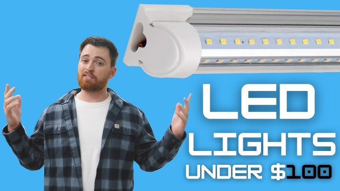 ✓ Deformable LED Garage Lights - Super Bright 15k Lumens - Easy