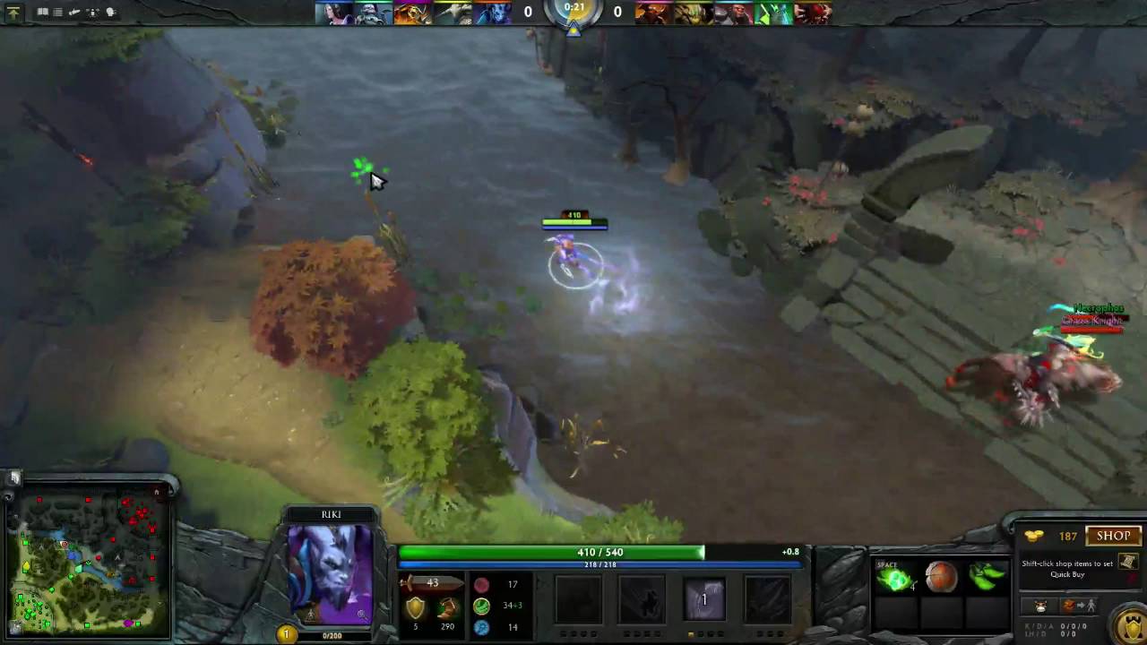 Dota Rune Dota 2 battle for rune - YouTube