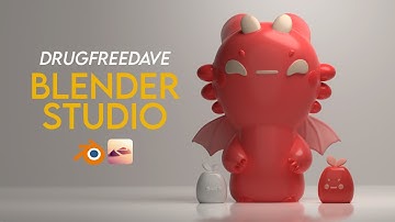Export your Nomad Sculpts to BLENDER! Drugfreedave Blender Studio Demo & Tutorial