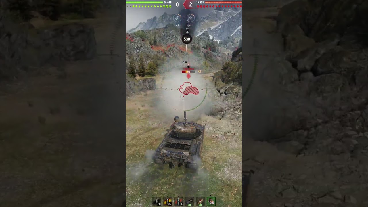 Centurion AX vs Tiger Mouse - World of Tanks