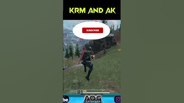 KRM and Ak is a deadly combination #codm #codmobile #shorts #viral #battleroyale