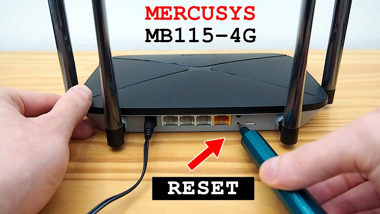 Router WiFi 4G LTE Mercusys TP-Link MB115-4G | Con Slot SIM, 300Mbps, 4 Antenne, Per Casa E Viaggi - Foto 9