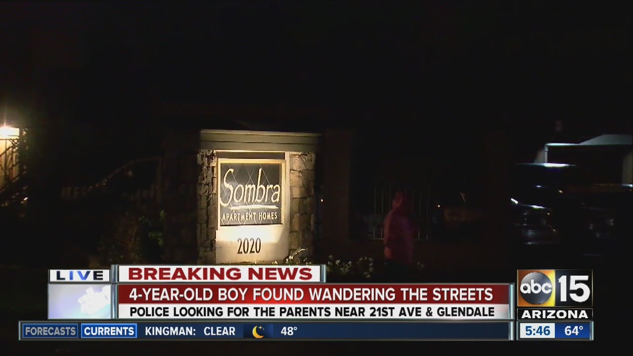 4-year-old found wandering the streets - YouTube