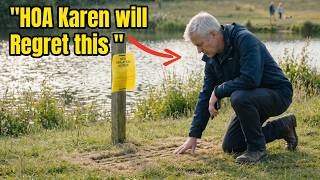 HOA Karen Destroyed My Wife's Memorial Bench — She Had No Idea I Owned The Shoreline
