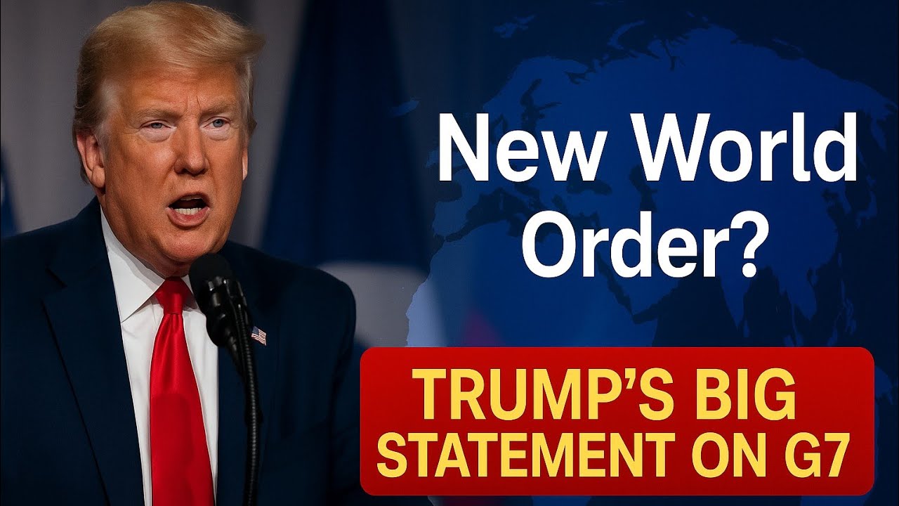 Trump’s Shocking G7 Statement | Is a New World Order Rising?