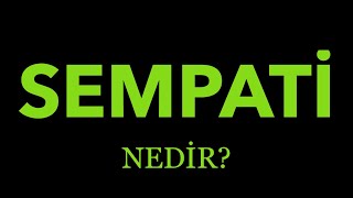 SEMPATİ NEDİR ? PSİKOLOJİ TERİMLERİ Resimi