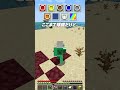 “色に触れると”ボーダーが広がる世界【マインクラフト】#shorts