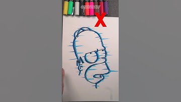 Never Draw The Glitch Effect This Way! 😡 #drawing #art #shortsmaschallenge